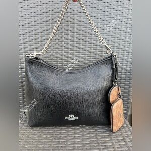 NWT！COACH Laurel Shoulder Bag
With Mirror Charm And Pouch（CBI94）holiday gift